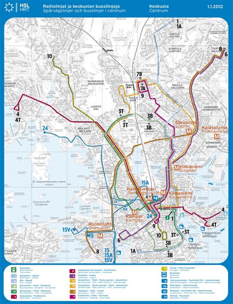 HELSINKI REGION | Public transport & infrastructure | Joukkoliikenne ...