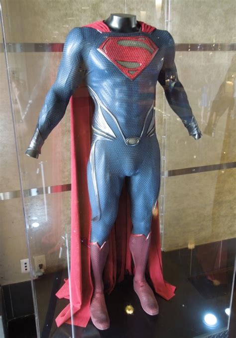 Hollywood Movie Costumes and Props: Man of Steel Superman suit on ...