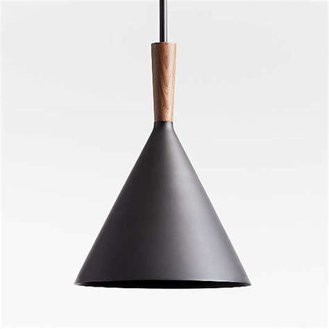 Black Pendant Lights | Crate & Barrel