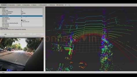 Visualizing 3D lidar data in ROS - YouTube