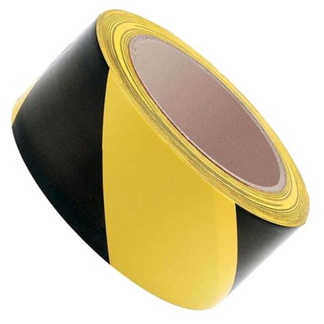 Hazard Tape Black / Yellow 33m x 50mm - MS658