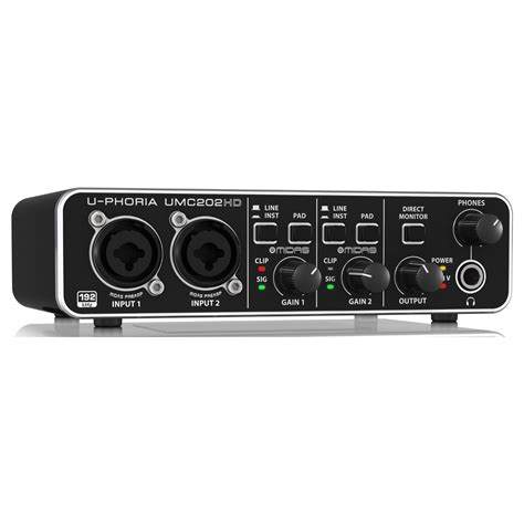 Behringer UMC202HD 24-BIT/192KHZ Midas Preamfi 2x2 USB Ses Fiyatı