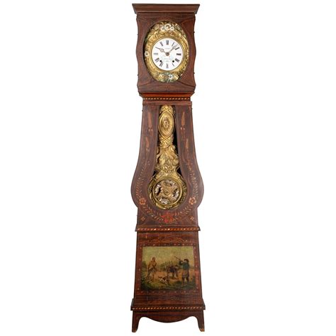 Comtoise Clock Work with Lyre Pendulum at 1stDibs | comtoise clocks