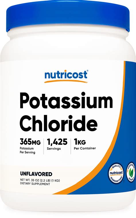 Best Potassium Chloride Supplement for Maintaining Electrolyte Balance ...