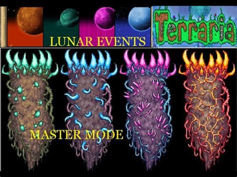 Terraria 1.4 Lunar Events (Master Mode) - YouTube