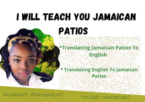 Jamaican Patois | stickhealthcare.co.uk