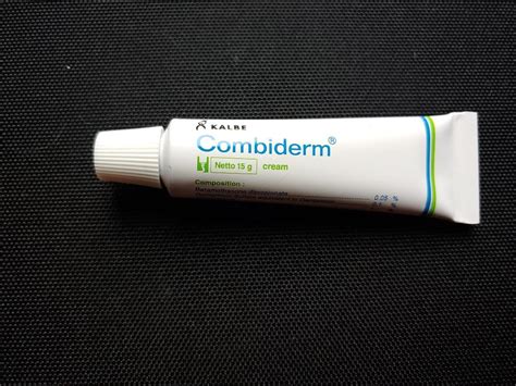 Combiderm Cream 15g, Health & Nutrition, Medical Supplies & Tools on Carousell