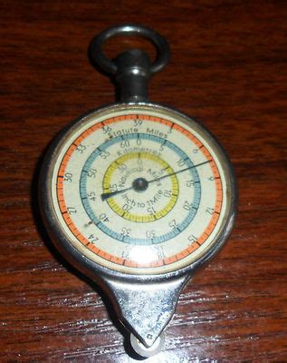 RARE VINTAGE OPISOMETER GERMAN MAP MEASURE MEASURING CURVIMETER - MELIOGRAPH | #283324566