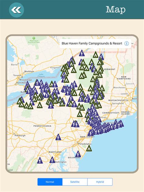 Télécharger New York Campgrounds & Hiking Trails pour iPhone / iPad sur l'App Store (Voyages)