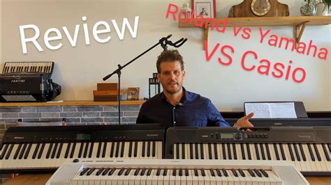 Yamaha piaggero np12 vs Roland go piano vs Casio cts300 - sfida tra ...