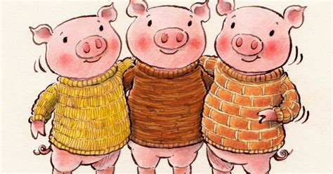 Mary's Illustration Blog: Three Little Pigs