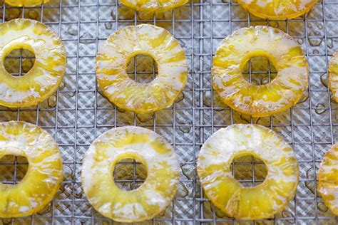 Sweet and Chewy Candied Pineapple Recipe