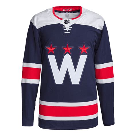 Washington Capitals Primegreen Adidas Third/Alternate Jersey