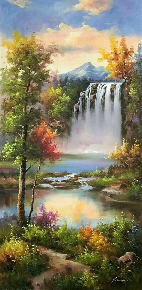 60 Easy And Simple Landscape Painting Ideas | Oil painting landscape, Landscape paintings ...