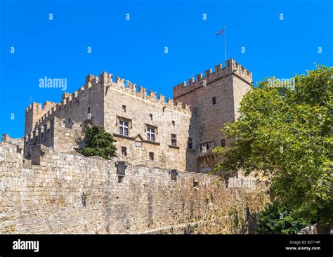 Rhodes old town Stock Photo - Alamy