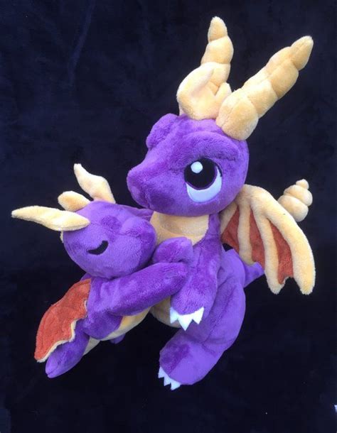 Baby purple and yellow Dragon plush, Beaned, PenDragons, beaned filled plush, collectable ...