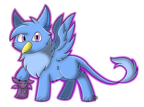 Chibi Blue Griffin by shadowfox10 on DeviantArt