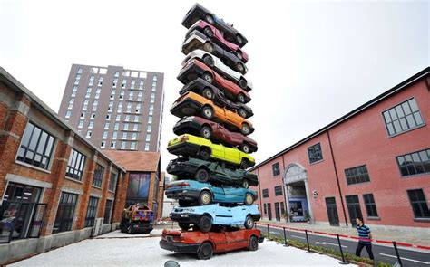 Reuse Cars: 11 Crashed Car Art Sculptures