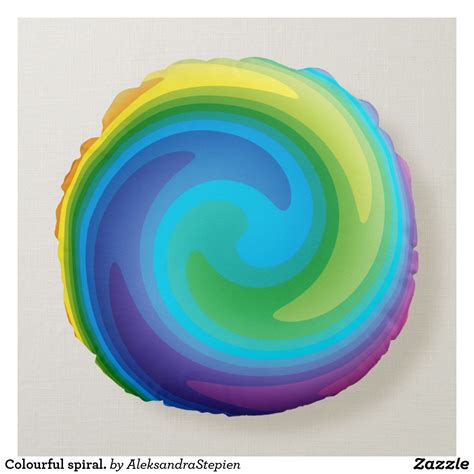 Round Throw Pillows, Round Pillow, Psychedelic Pattern, Zazzle Pillows, Color Help, Optical ...