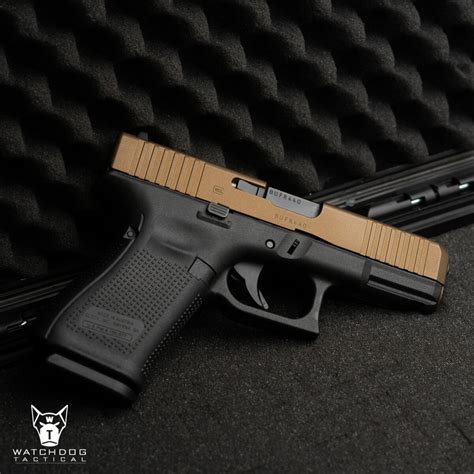 GLOCK 19 GEN 5 9MM PISTOL- BURNT BRONZE SLIDE - Watchdog Tactical