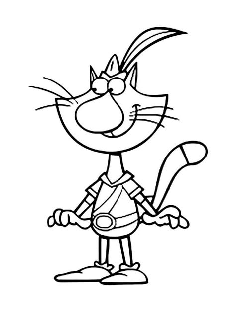 Nature Cat Coloring Pages - Best Coloring Pages For Kids