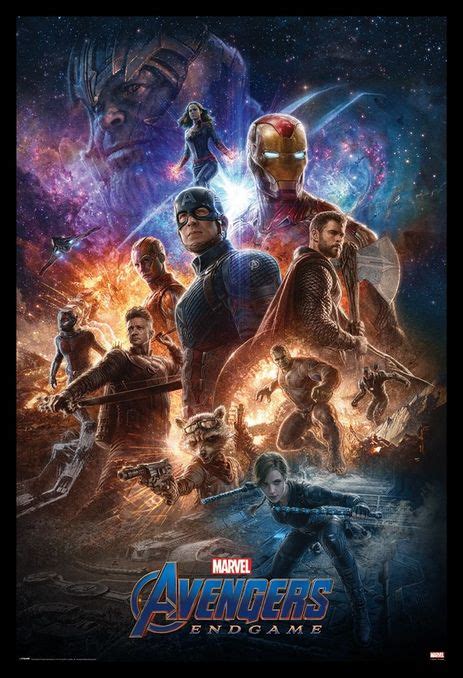 Avengers: Endgame - Movie Poster with Black Frame | Shop Today. Get it ...