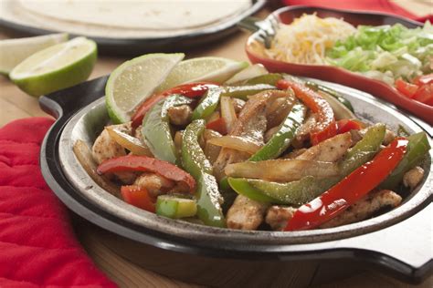 Sizzling Chicken Fajitas | MrFood.com