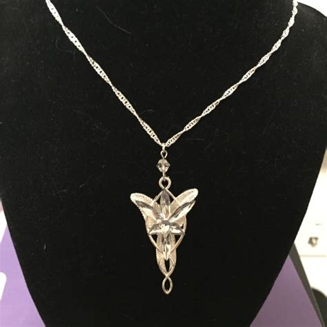 Arwen Evenstar Necklace Arwen pendant evenstar key chain