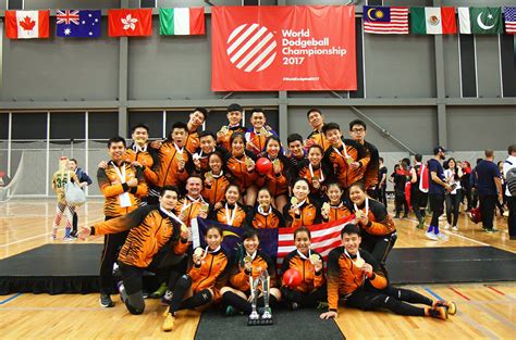 It's Official: Malaysian Men's And Women's Dodgeball Teams Are World Champs! | News | Rojak Daily