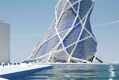 LAVABT04Waterfront | Futuristic architecture, Bionic design, Tower