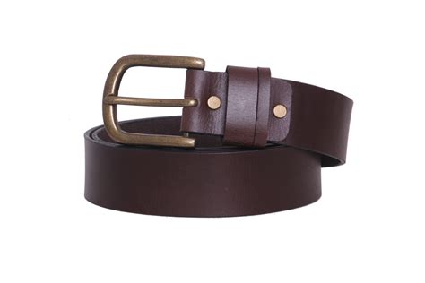 Men’s Brown leather Belt Casual GB411240 BR – The Sammy Store