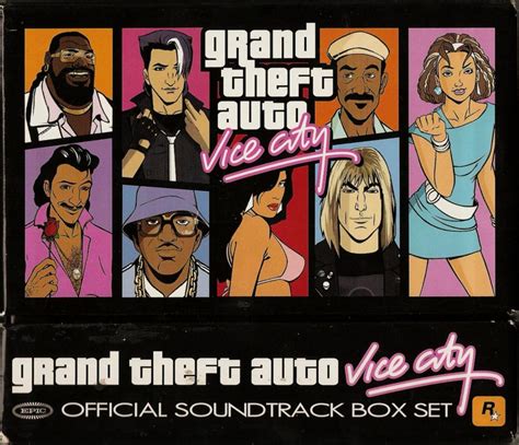 Rockstar Games - Grand Theft Auto: Vice City Official Soundtrack Box ...