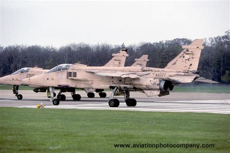 The Aviation Photo Company | Jaguar (Sepecat) | RAF 6 Squadron Sepecat Jaguar GR.1 XZ377/EB (1991)