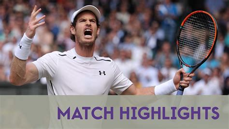 Watch the latest Tennis match highlights now including Wimbledon 2016 - BBC Sport