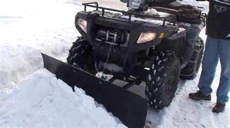 The Best ATV Snow Plows to Get the Job Done - Backyard Boss