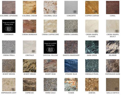 Granite Colors