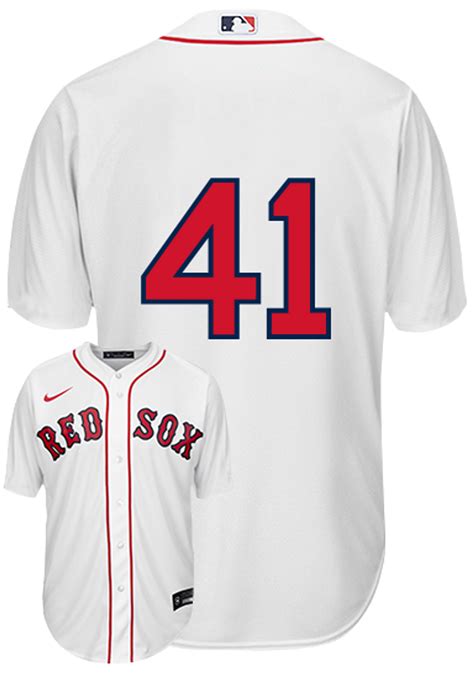 Chris Sale Jersey - Boston Red Sox Replica Adult Home Jersey