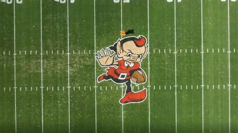 Brownie the Elf is the Browns’ latest midfield logo, and he’s glorious