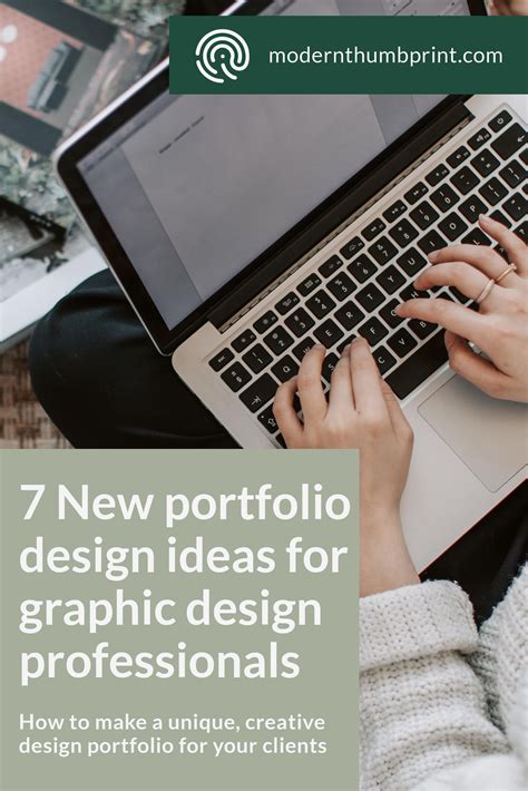 7 New portfolio design ideas for graphic design professionals