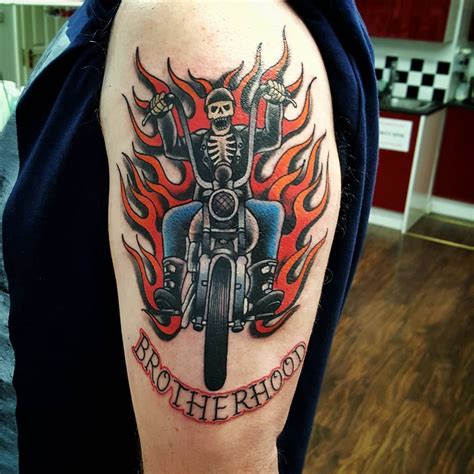 Biker Tattoos | Biker tattoos designs, Tattoos for guys, Biker tattoos