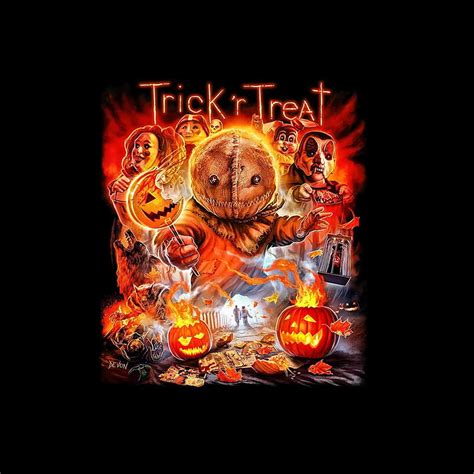 Sam Trick R Treat Wallpaper