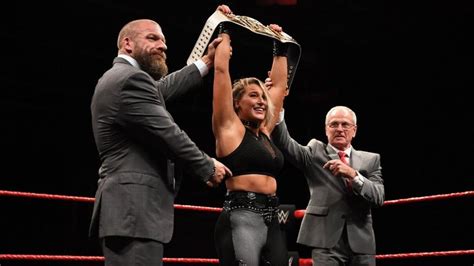 WWE: Rhea Ripley crowned first NXT UK women's champion | WWE News | Sky Sports