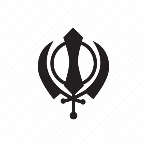 Khanda, religion, religious symbol, sikhism, symbol icon - Download on Iconfinder