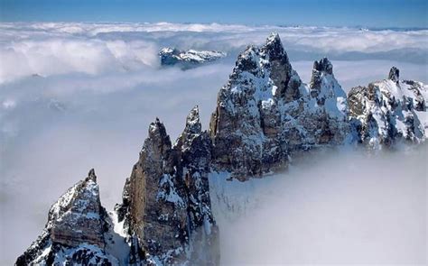 Jagged Peaks | Scenery wallpaper, Mountain images, Mountain photos