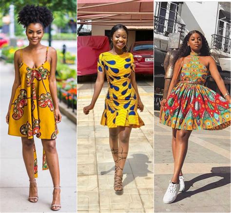 15 Stylish Ankara Short Dresses For Ladies - AFROCOSMOPOLITAN