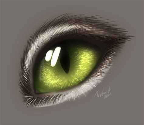 ArtStation - Green Cat eye