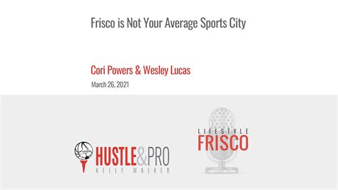 Frisco is Not Your Average Sports City