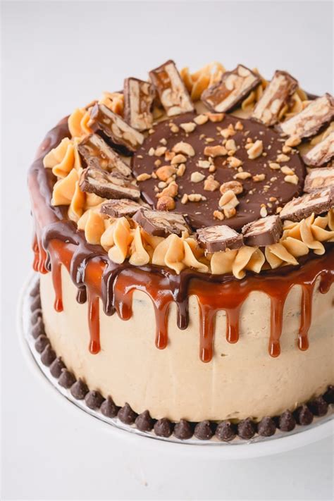 Snickers Cake ~Sweet & Savory