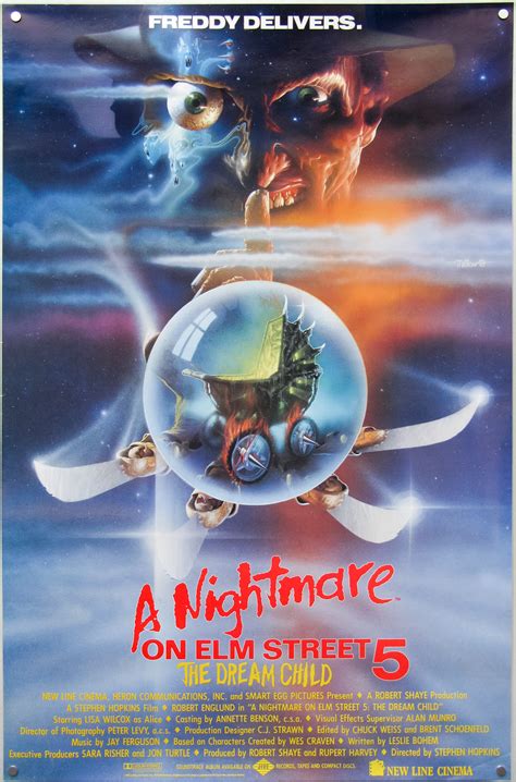 A Nightmare on Elm Street 5: The Dream Child / one sheet / USA