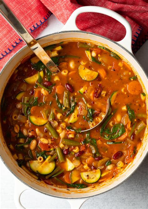 Copycat Olive Garden Minestrone Soup Recipe | Fasci Garden